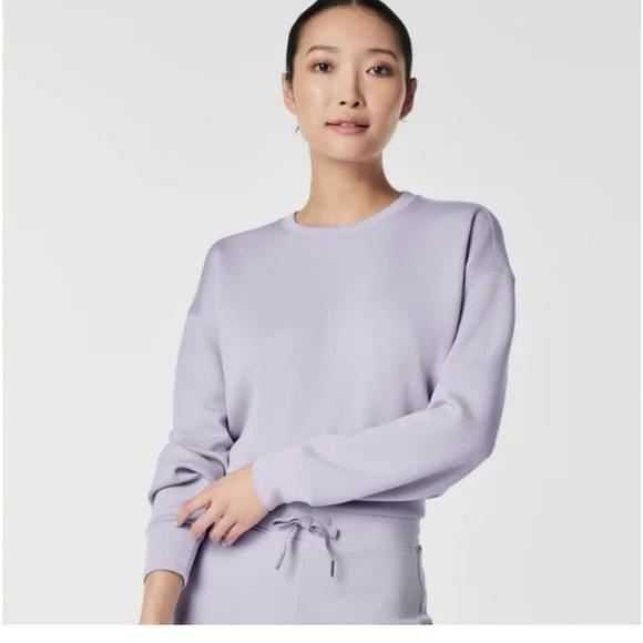SPANX Tops - SPANX AirEssentials Crew Neck Top Lilac Color
